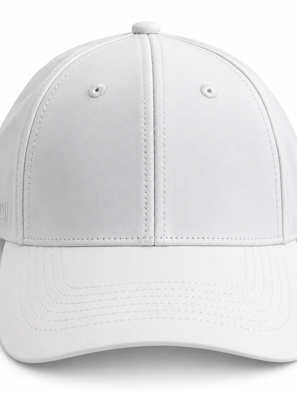 Men's White Baseball Cap - Unbranded